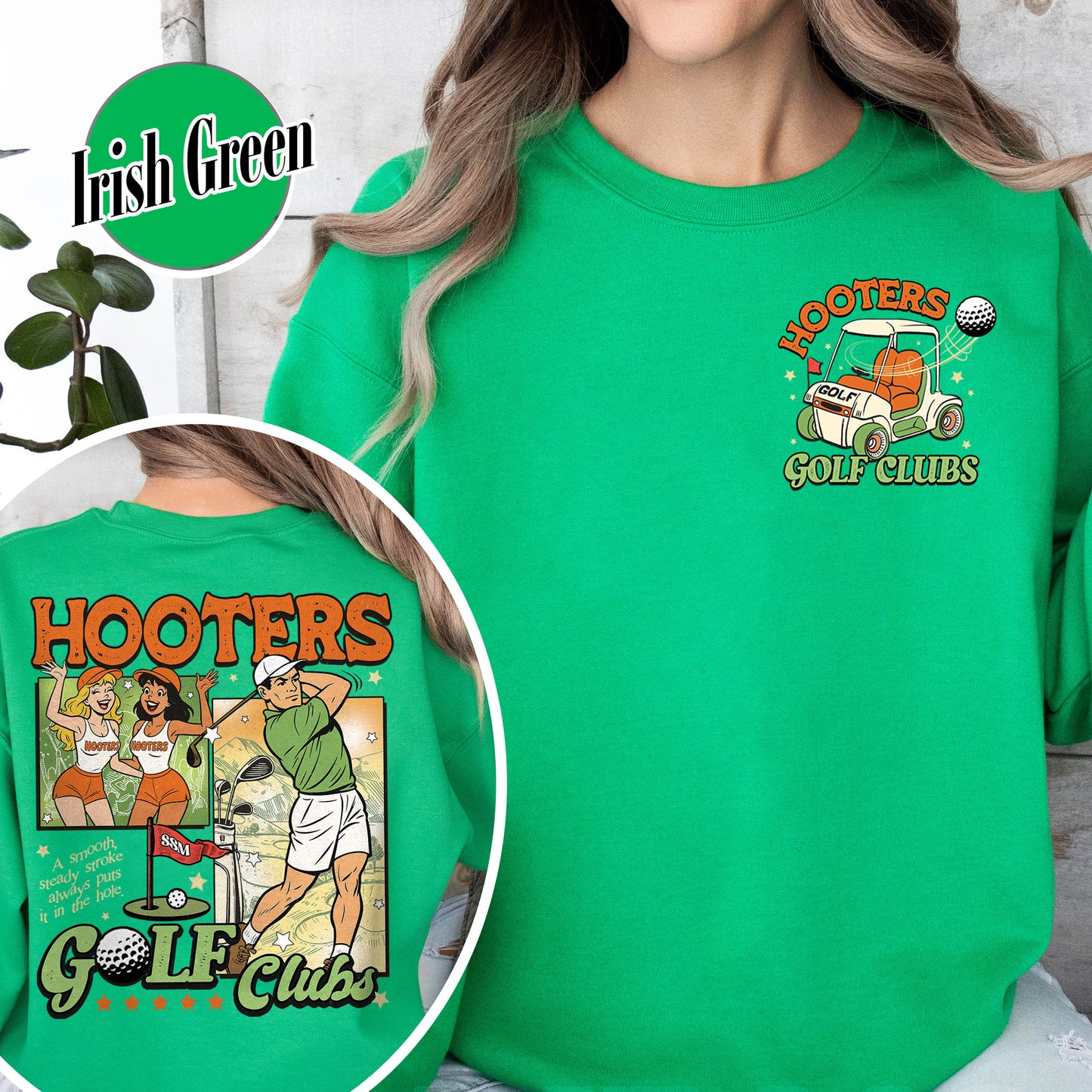 Hooters Golf Club Sweatshirt, PGA Championship Sweatshirt, Golf Tournament Sweatshirt, Augusta National Golf Classic Sweatshirt, Masters Golf Sweatshirt, Gift for Men