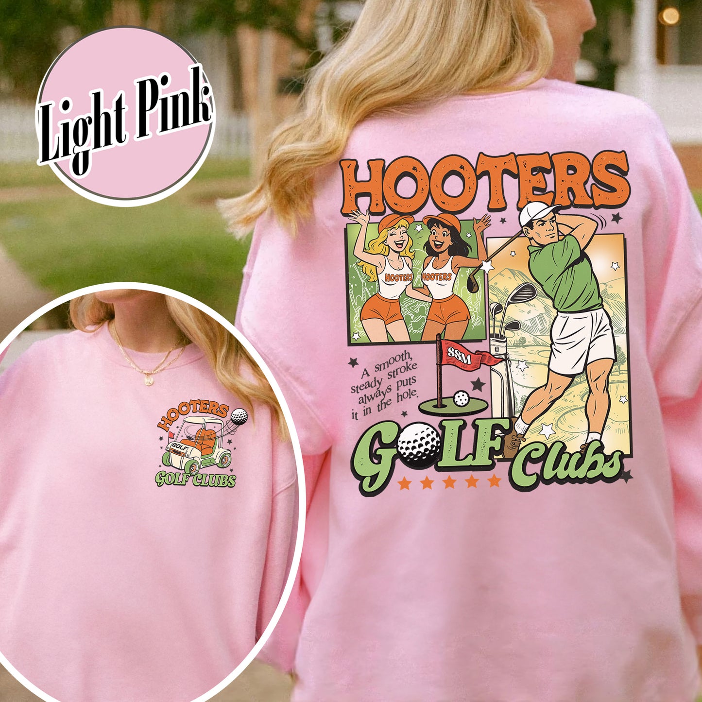 Hooters Golf Club Sweatshirt, PGA Championship Sweatshirt, Golf Tournament Sweatshirt, Augusta National Golf Classic Sweatshirt, Masters Golf Sweatshirt, Gift for Men