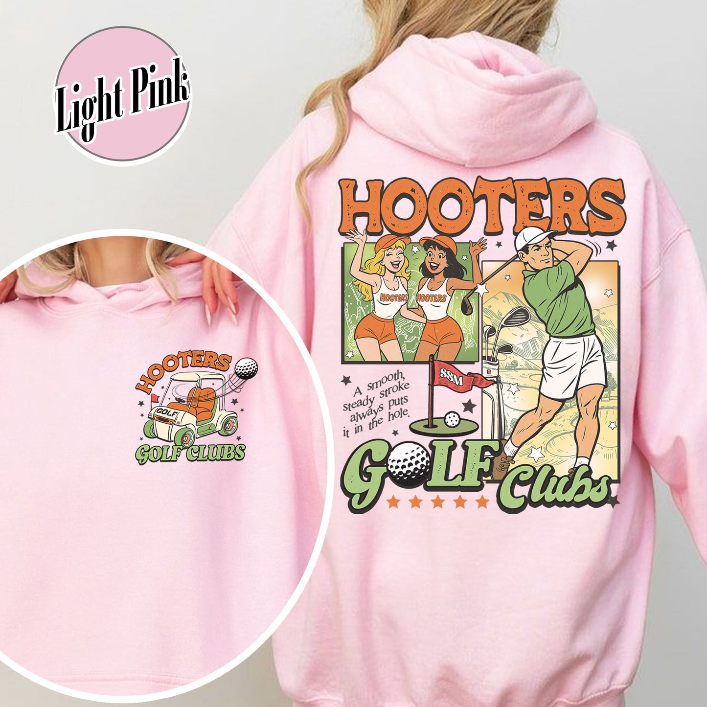 Hooters Golf Club Hoodie, PGA Championship Hoodie, Golf Tournament Hoodie, Augusta National Golf Classic Hoodie, Masters Golf Hoodie, Gift for Men