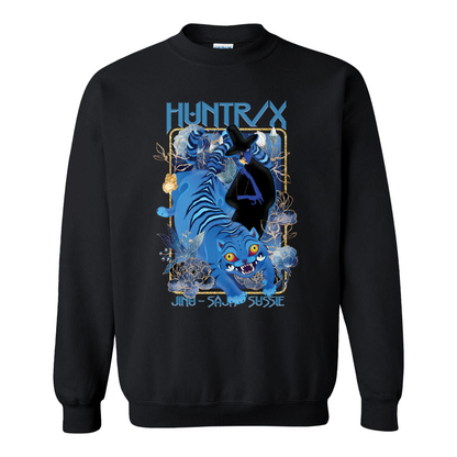 Hunters Tiger Sweatshirt,Demon Hunter Tiger Sweatshirt,Derpy the Tiger,Bird Demon Hunter Tiger Sweatshirt, Kpop Demon Hunters Sweatshirt