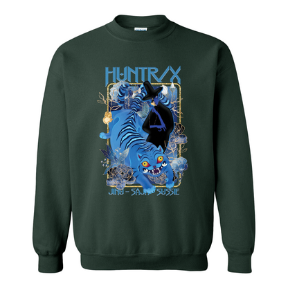 Hunters Tiger Sweatshirt,Demon Hunter Tiger Sweatshirt,Derpy the Tiger,Bird Demon Hunter Tiger Sweatshirt, Kpop Demon Hunters Sweatshirt