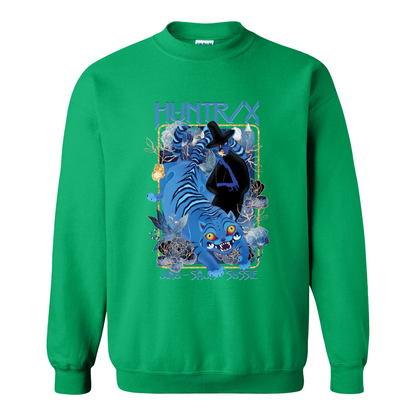 Hunters Tiger Sweatshirt,Demon Hunter Tiger Sweatshirt,Derpy the Tiger,Bird Demon Hunter Tiger Sweatshirt, Kpop Demon Hunters Sweatshirt