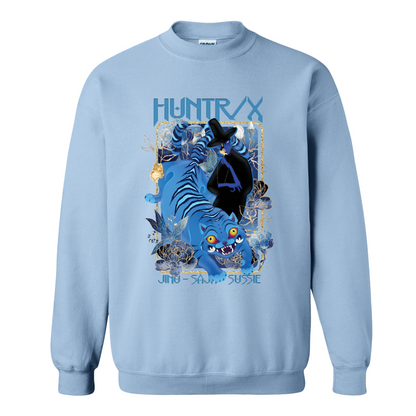 Hunters Tiger Sweatshirt,Demon Hunter Tiger Sweatshirt,Derpy the Tiger,Bird Demon Hunter Tiger Sweatshirt, Kpop Demon Hunters Sweatshirt