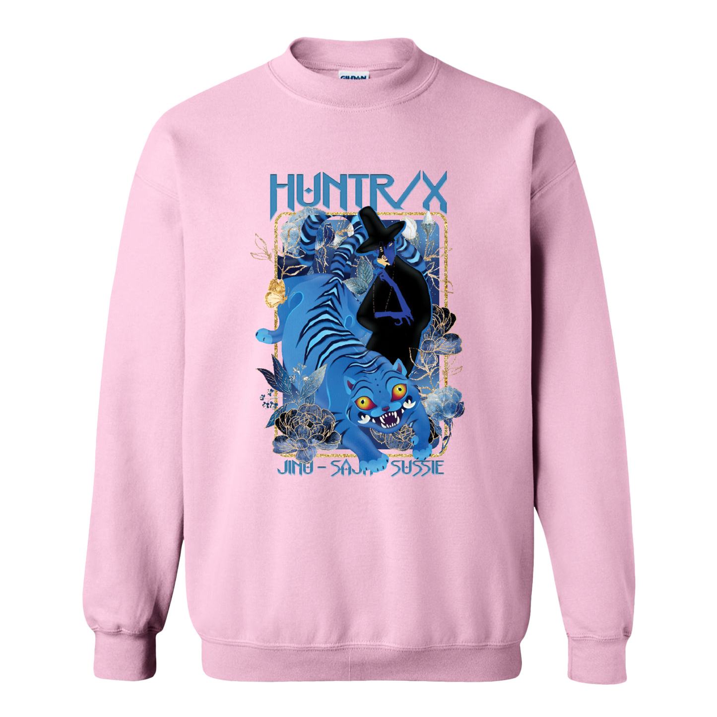 Hunters Tiger Sweatshirt,Demon Hunter Tiger Sweatshirt,Derpy the Tiger,Bird Demon Hunter Tiger Sweatshirt, Kpop Demon Hunters Sweatshirt