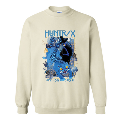 Hunters Tiger Sweatshirt,Demon Hunter Tiger Sweatshirt,Derpy the Tiger,Bird Demon Hunter Tiger Sweatshirt, Kpop Demon Hunters Sweatshirt