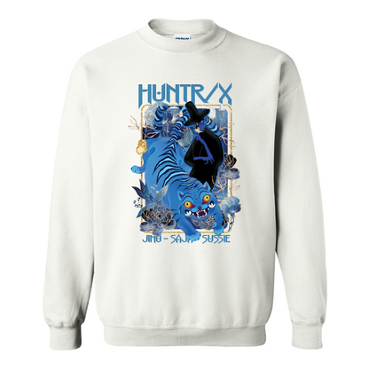 Hunters Tiger Sweatshirt,Demon Hunter Tiger Sweatshirt,Derpy the Tiger,Bird Demon Hunter Tiger Sweatshirt, Kpop Demon Hunters Sweatshirt