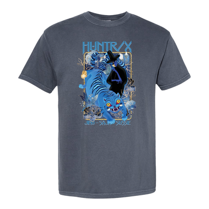 Hunters Tiger Comfort Colors Shirt,Demon Hunter Tiger Shirt,Derpy the Tiger,Bird Demon Hunter Tiger Tee, Kpop Demon Hunters Shirt