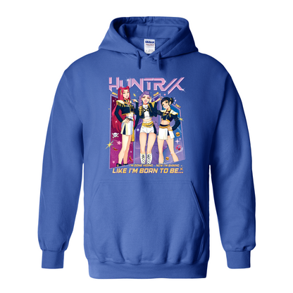 Huntrix Demon Hunters Hoodie, Kpop Anime Girl Hoodie, Saja Girls Fan Hoodie, Kpop Huntrix Merch, Kpop Lover Gift for Fans