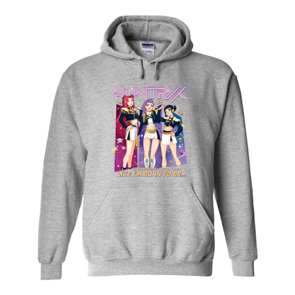 Huntrix Demon Hunters Hoodie, Kpop Anime Girl Hoodie, Saja Girls Fan Hoodie, Kpop Huntrix Merch, Kpop Lover Gift for Fans