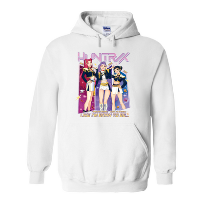 Huntrix Demon Hunters Hoodie, Kpop Anime Girl Hoodie, Saja Girls Fan Hoodie, Kpop Huntrix Merch, Kpop Lover Gift for Fans