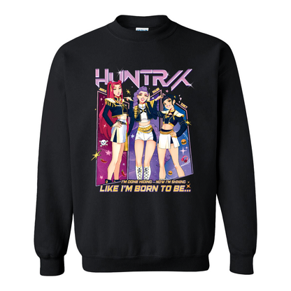 Huntrix Demon Hunters Sweatshirt, Kpop Anime Girl Sweatshirt, Saja Girls Fan Sweatshirt, Kpop Huntrix Merch, Kpop Lover Gift for Fans
