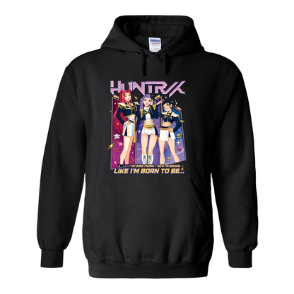 Huntrix Demon Hunters Hoodie, Kpop Anime Girl Hoodie, Saja Girls Fan Hoodie, Kpop Huntrix Merch, Kpop Lover Gift for Fans