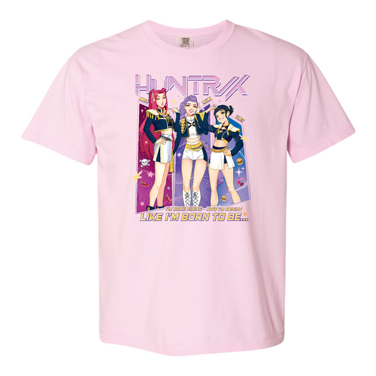 Huntrix Demon Hunters Shirt, Huntrix Tee, Saja Girls Fan Top, Comfort Colors, Kpop Huntrix Merch