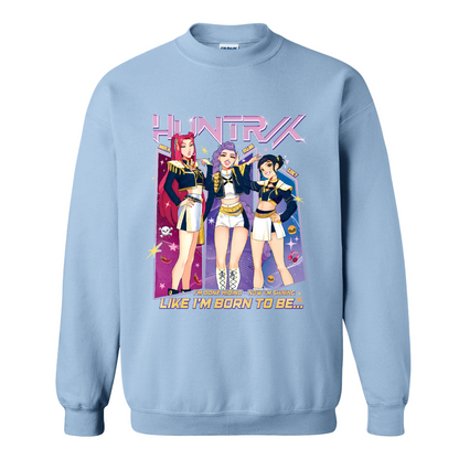 Huntrix Demon Hunters Sweatshirt, Kpop Anime Girl Sweatshirt, Saja Girls Fan Sweatshirt, Kpop Huntrix Merch, Kpop Lover Gift for Fans