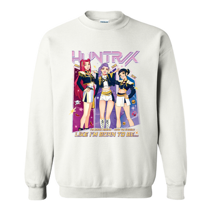 Huntrix Demon Hunters Sweatshirt, Kpop Anime Girl Sweatshirt, Saja Girls Fan Sweatshirt, Kpop Huntrix Merch, Kpop Lover Gift for Fans