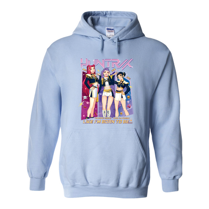 Huntrix Demon Hunters Hoodie, Kpop Anime Girl Hoodie, Saja Girls Fan Hoodie, Kpop Huntrix Merch, Kpop Lover Gift for Fans