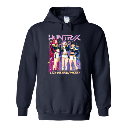 Huntrix Demon Hunters Hoodie, Kpop Anime Girl Hoodie, Saja Girls Fan Hoodie, Kpop Huntrix Merch, Kpop Lover Gift for Fans