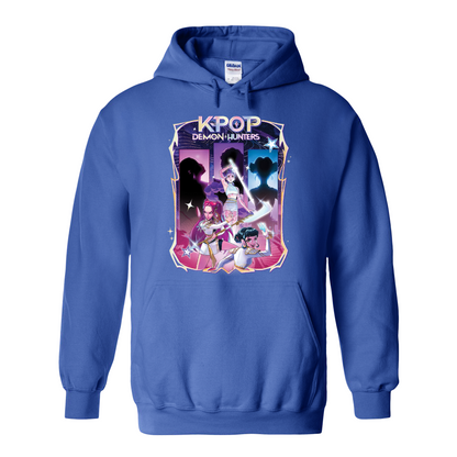 Huntrix Demon Hunters Hoodie, Kpop Huntrix Hoodie, Saja Boys Fan Hoodie, Idol Group Merch