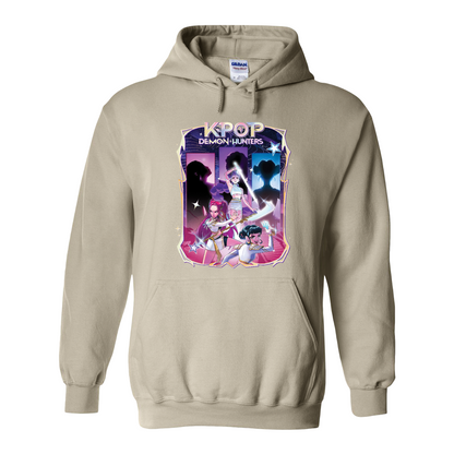 Huntrix Demon Hunters Hoodie, Kpop Huntrix Hoodie, Saja Boys Fan Hoodie, Idol Group Merch