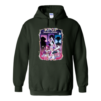 Huntrix Demon Hunters Hoodie, Kpop Huntrix Hoodie, Saja Boys Fan Hoodie, Idol Group Merch