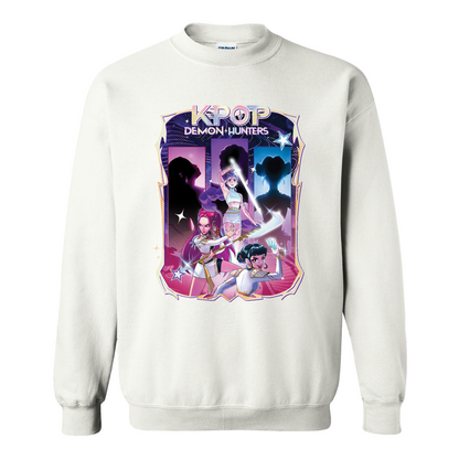 Huntrix Demon Hunters Sweatshirt, Kpop Huntrix Sweatshirt, Saja Boys Fan Sweatshirt, Idol Group Merch