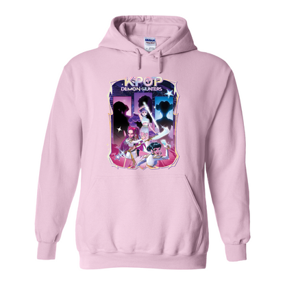 Huntrix Demon Hunters Hoodie, Kpop Huntrix Hoodie, Saja Boys Fan Hoodie, Idol Group Merch