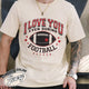 I Love You Even During Football Season Shirt, Funny Football Love Tee, Game Day Outfit, Comfort Colors T-Shirt, Gift for Football Fans