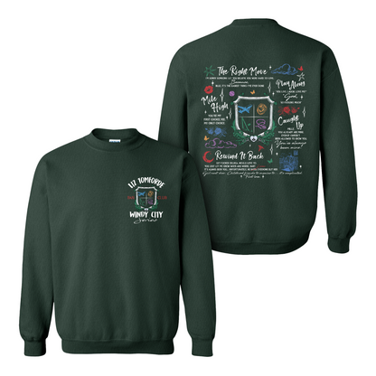 Ice Hockey Romance Sweatshirt, Windy City Series Book Sweatshirt 2 Sides, Liz Tomforde Fan Club Sweatshirt