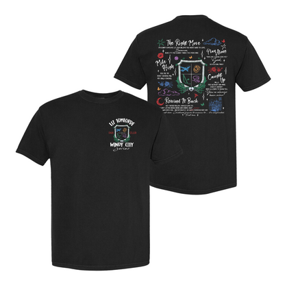 Ice Hockey Romance Comfort Color Shirt, Windy City Series Book Shirt 2 Sides, Liz Tomforde Fan Club Shirt