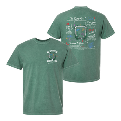 Ice Hockey Romance Comfort Color Shirt, Windy City Series Book Shirt 2 Sides, Liz Tomforde Fan Club Shirt