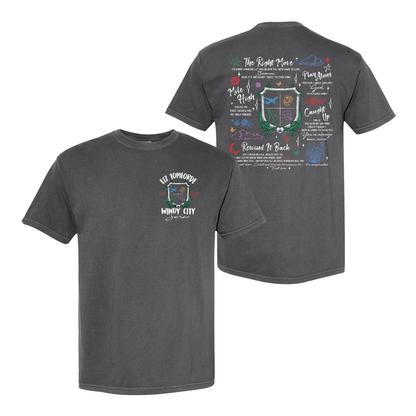 Ice Hockey Romance Comfort Color Shirt, Windy City Series Book Shirt 2 Sides, Liz Tomforde Fan Club Shirt