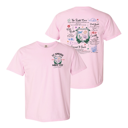 Ice Hockey Romance Comfort Color Shirt, Windy City Series Book Shirt 2 Sides, Liz Tomforde Fan Club Shirt