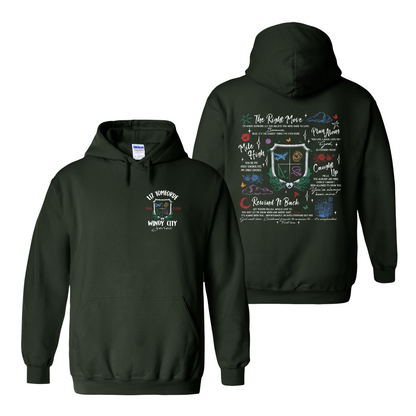Ice Hockey Romance Hoodie, Windy City Series Book Hoodie 2 Sides, Liz Tomforde Fan Club Hoodie