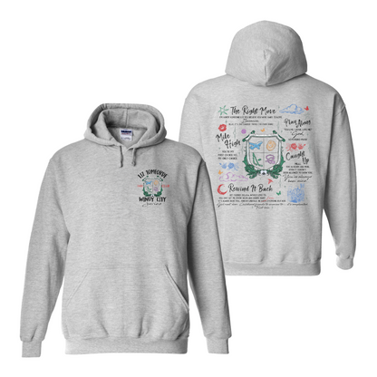 Ice Hockey Romance Hoodie, Windy City Series Book Hoodie 2 Sides, Liz Tomforde Fan Club Hoodie