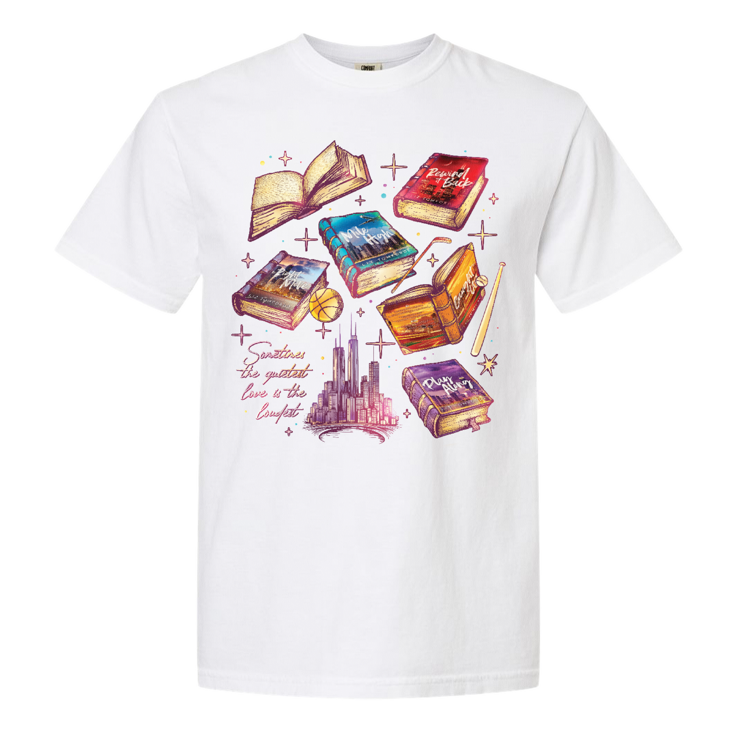 Ice Hockey Romance Comfort Color Shirt, Windy City Series Book Shirt, Liz Tomforde Fan Club Shirt