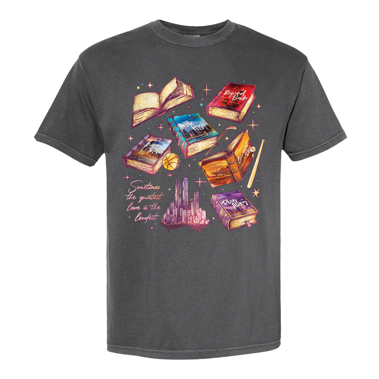 Ice Hockey Romance Comfort Color Shirt, Windy City Series Book Shirt, Liz Tomforde Fan Club Shirt