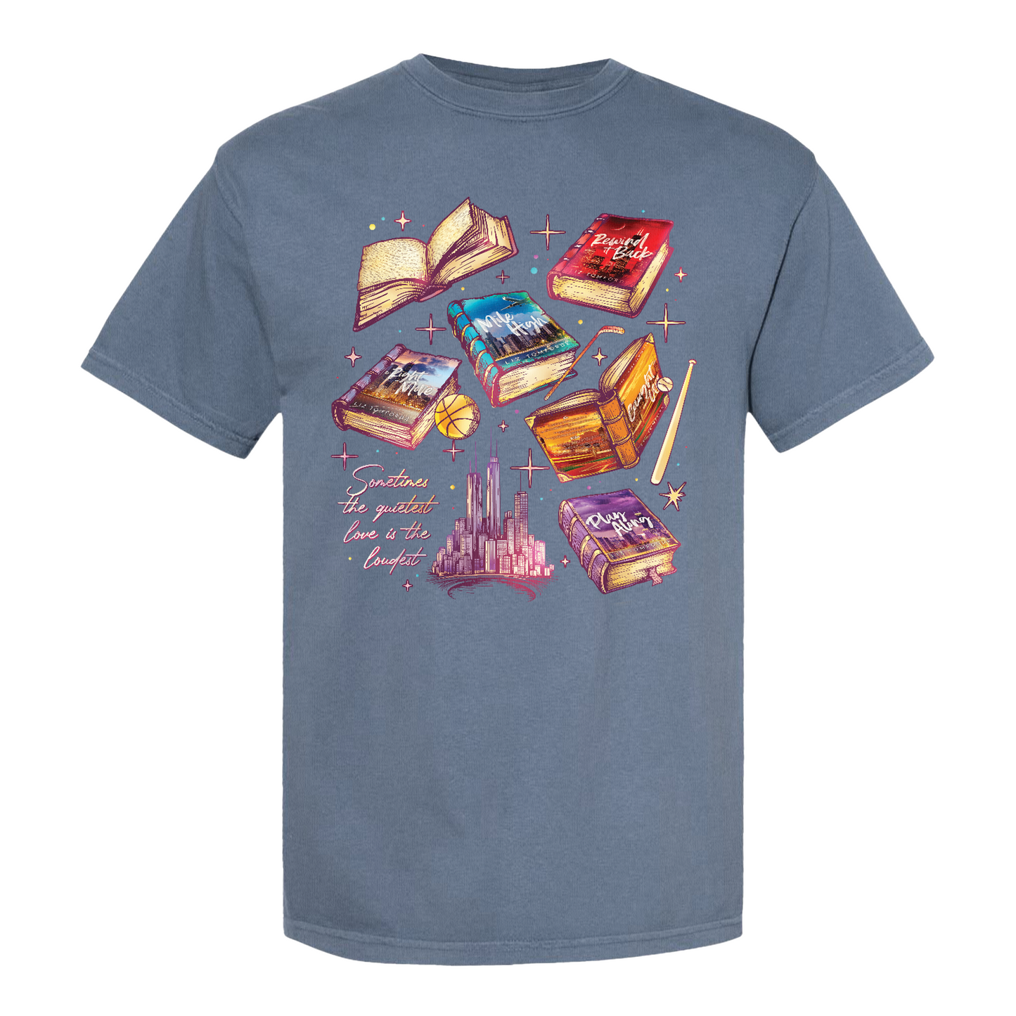 Ice Hockey Romance Comfort Color Shirt, Windy City Series Book Shirt, Liz Tomforde Fan Club Shirt