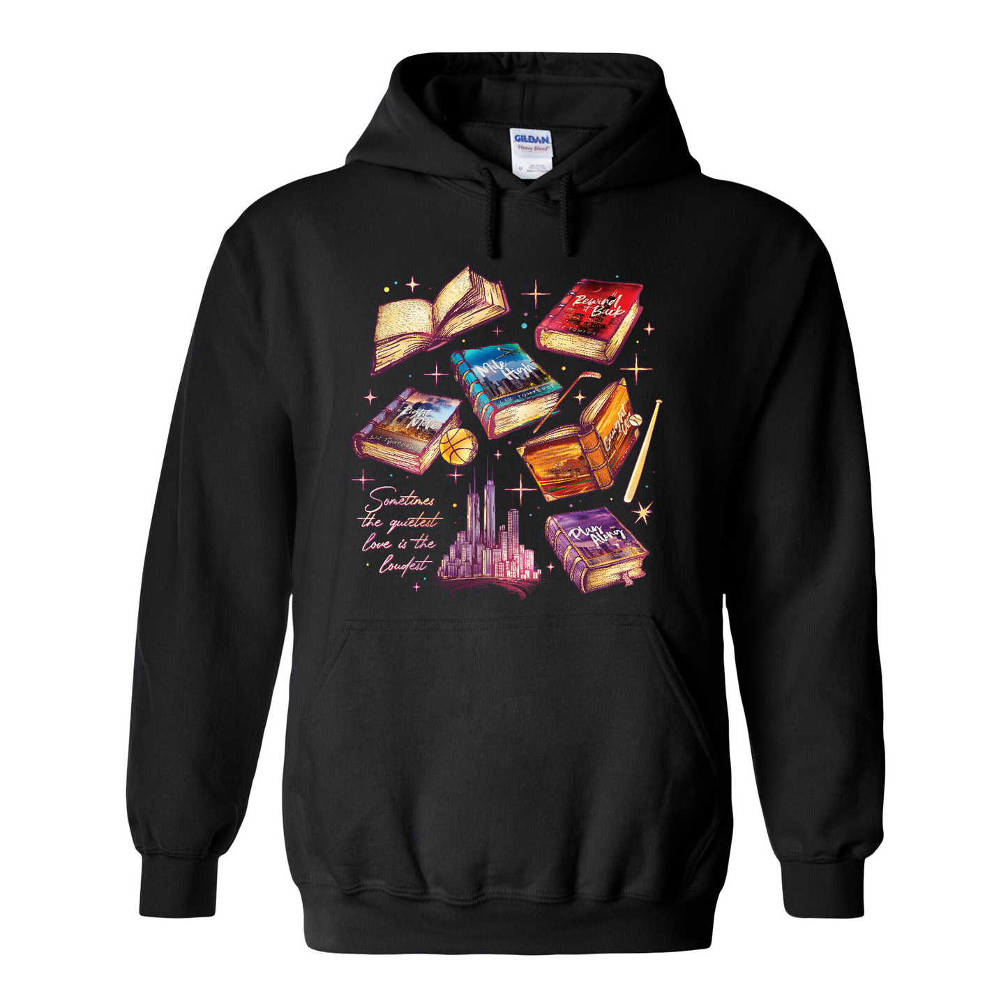 Ice Hockey Romance Hoodie, Windy City Series Book Hoodie, Liz Tomforde Fan Club Hoodie