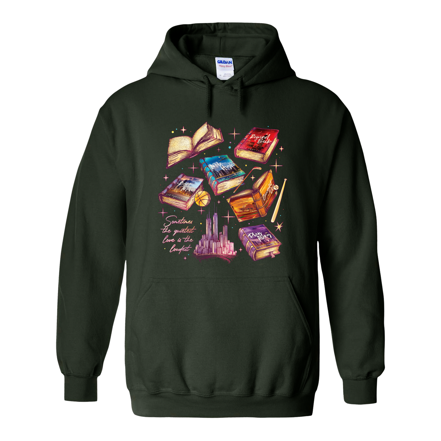 Ice Hockey Romance Hoodie, Windy City Series Book Hoodie, Liz Tomforde Fan Club Hoodie