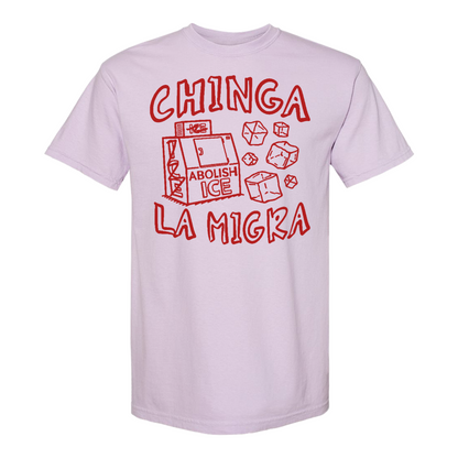 Immigrant Human Rights Comfort Color Shirt, Chinga La Migra Shirt, Abolish Ice No Human Is Illegal Shirt