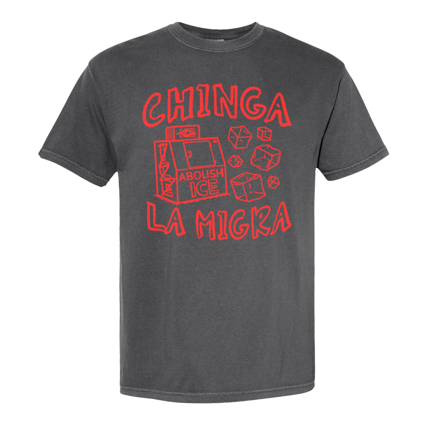Immigrant Human Rights Comfort Color Shirt, Chinga La Migra Shirt, Abolish Ice No Human Is Illegal Shirt