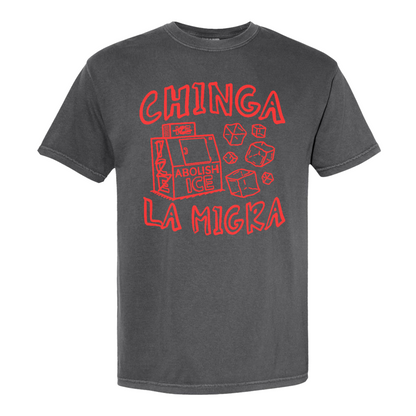 Immigrant Human Rights Comfort Color Shirt, Chinga La Migra Shirt, Abolish Ice No Human Is Illegal Shirt