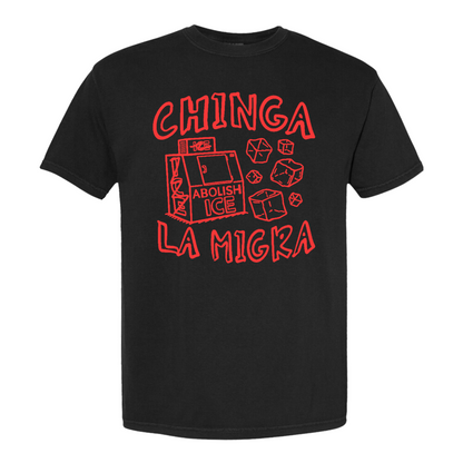 Immigrant Human Rights Comfort Color Shirt, Chinga La Migra Shirt, Abolish Ice No Human Is Illegal Shirt