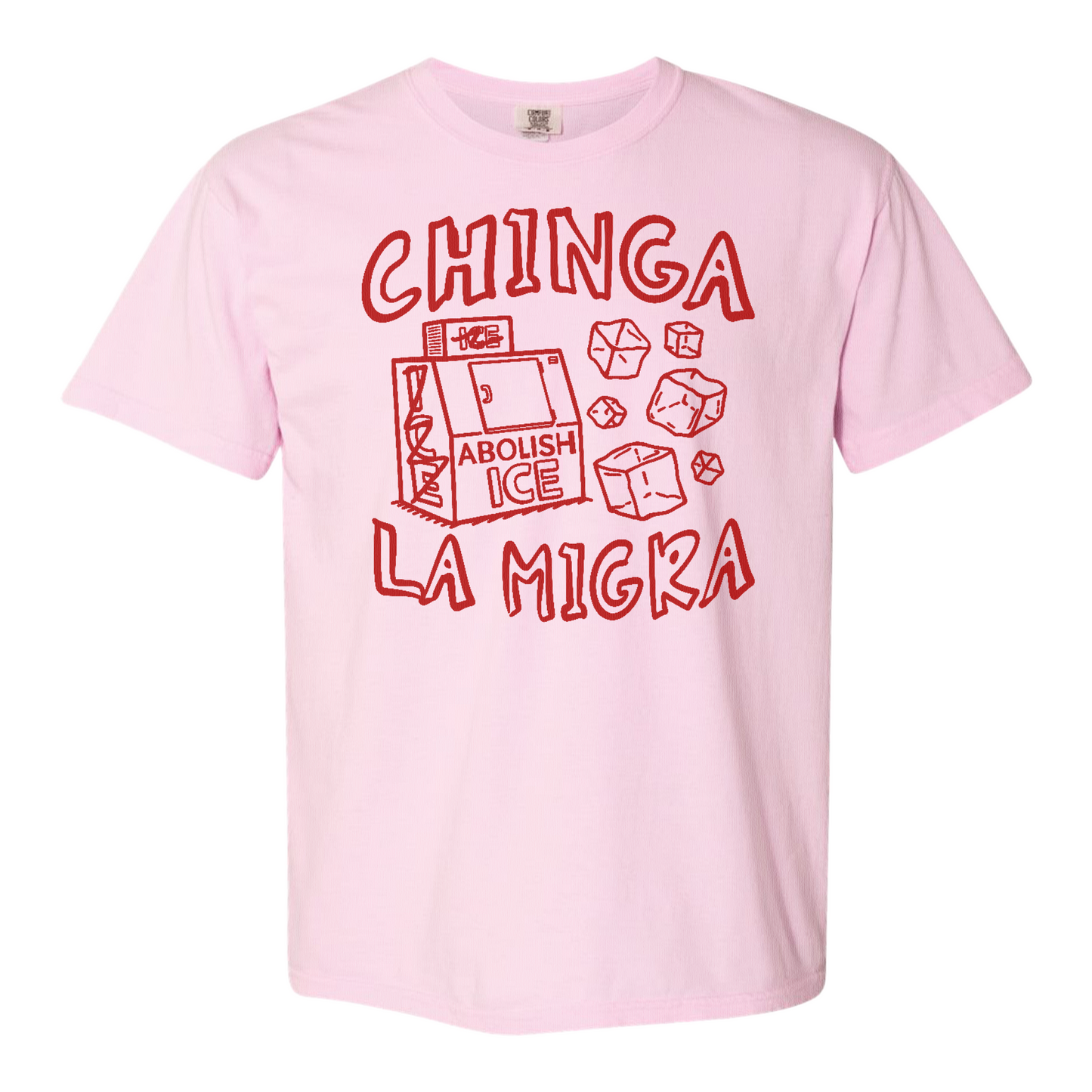 Immigrant Human Rights Comfort Color Shirt, Chinga La Migra Shirt, Abolish Ice No Human Is Illegal Shirt