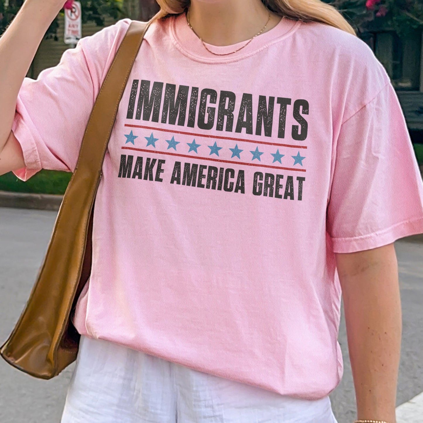 Immigrants Make America Great Patriotic Shirt