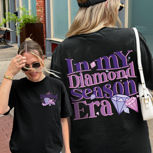 In My Diamond Season Era, Bridgerton Inspired Regency Aesthetic for Book Lover Tshirt