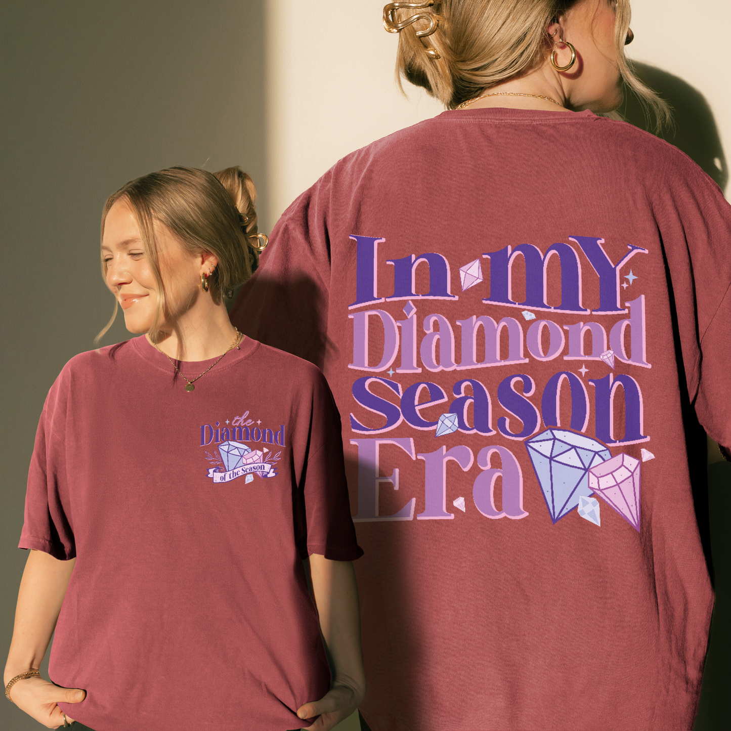 In My Diamond Season Era, Bridgerton Inspired Regency Aesthetic for Book Lover Tshirt