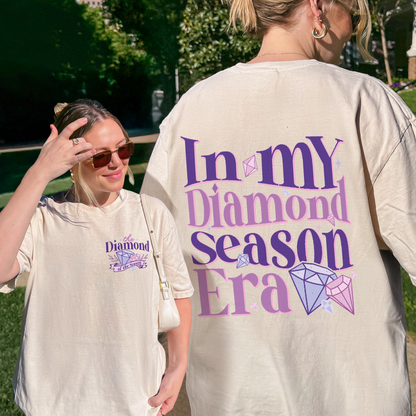 In My Diamond Season Era, Bridgerton Inspired Regency Aesthetic for Book Lover Tshirt