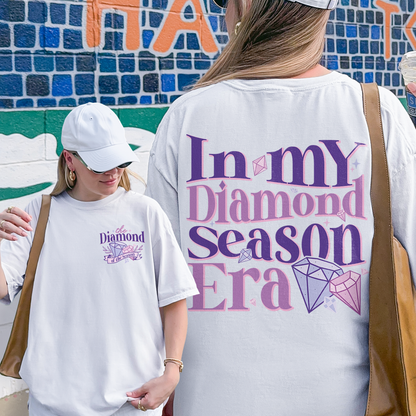 In My Diamond Season Era, Bridgerton Inspired Regency Aesthetic for Book Lover Tshirt