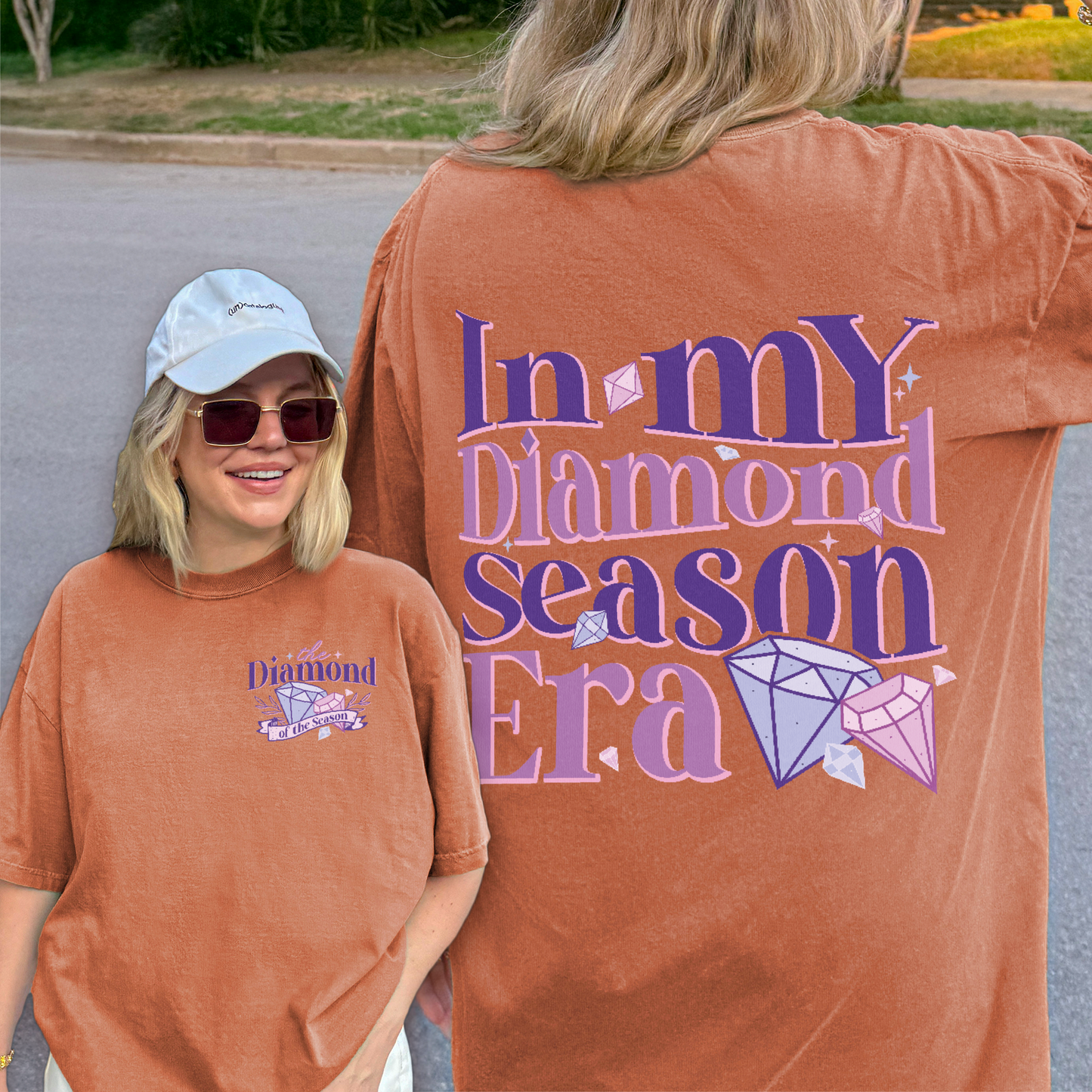 In My Diamond Season Era, Bridgerton Inspired Regency Aesthetic for Book Lover Tshirt